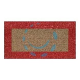 ZERBINO ECOCO ROSSO SPESSORE MM.18 - cm.60x120, spessore mm.18