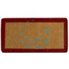 ZERBINO IMPERIALE A FASCIA ROSSO SPESSORE MM.38 - cm.50x100, spessore mm.38