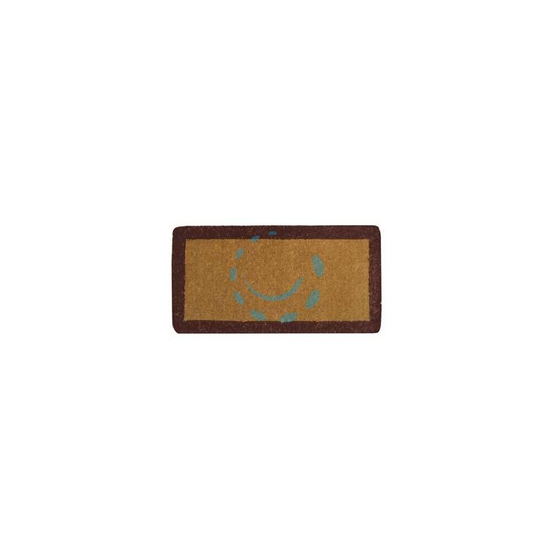 ZERBINO IMPERIALE A FASCIA MARRONE SPESSORE MM.38 - cm.35x70, spessore mm.38