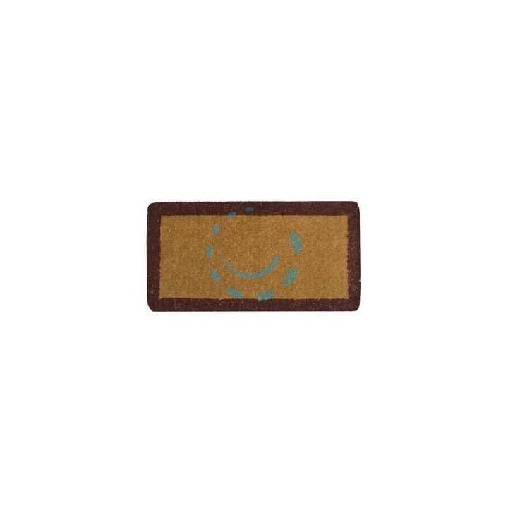 ZERBINO IMPERIALE A FASCIA MARRONE SPESSORE MM.38 - cm.45x90, spessore mm.38