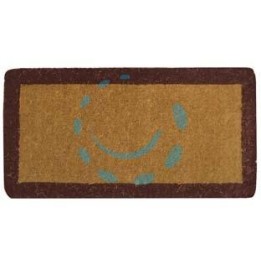 ZERBINO IMPERIALE A FASCIA MARRONE SPESSORE MM.38 - cm.50x100, spessore mm.38