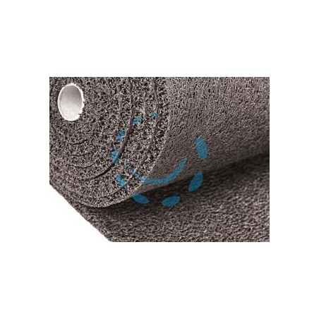 ZERBINO ENTRY IN ROTOLO COLORE GRIGIO SPESSORE MM.15 - cm.120h, spessore mm.15, rotolo da mt.6
