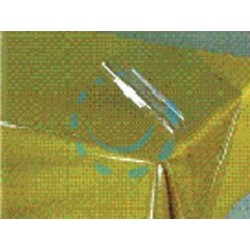 TOVAGLIATO PVC "CRISTAL" TRASPARENTE SPESSORE MM.0,20 - cm.140h. spessore da mm.0,20 in rotoli da mt.30