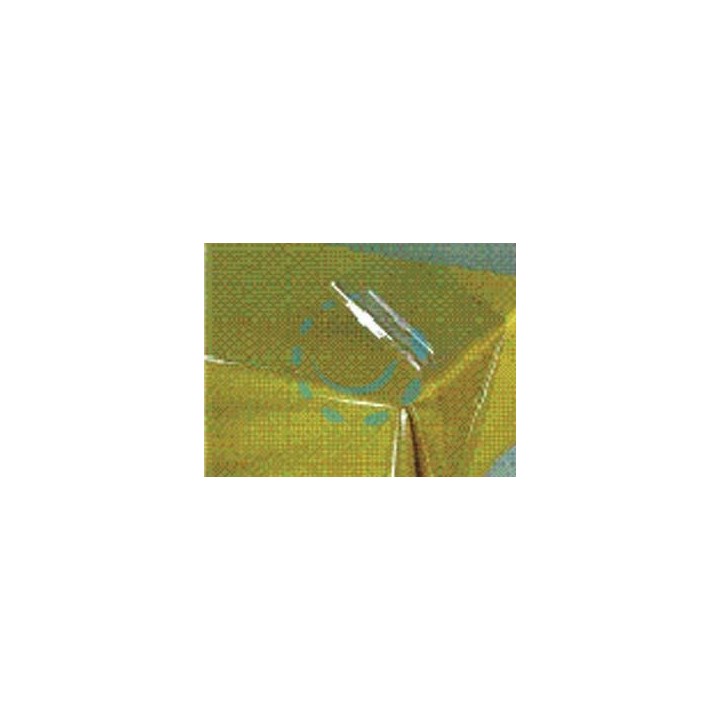 TOVAGLIATO PVC "CRISTAL" TRASPARENTE SPESSORE MM.0,20 - cm.140h. spessore da mm.0,20 in rotoli da mt.30