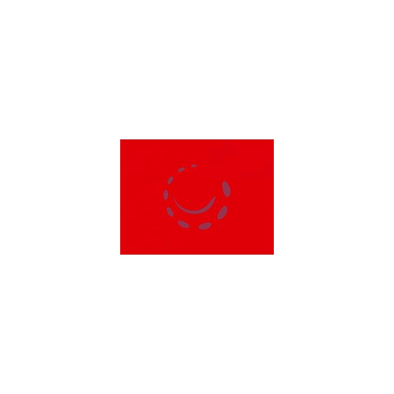 PLASTICA ADESIVA ROSSO LUCIDO (288-1274) - cm.45h. in rotoli da mt.15