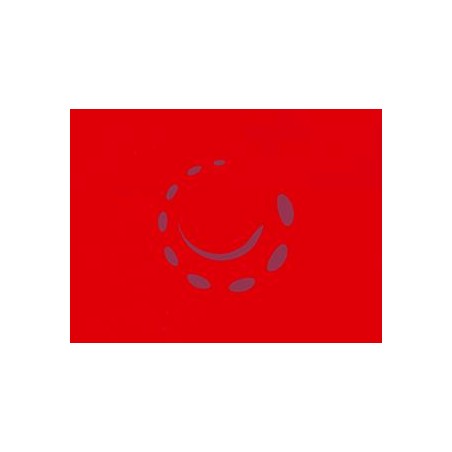 PLASTICA ADESIVA ROSSO LUCIDO (288-1274) - cm.45h. in rotoli da mt.15
