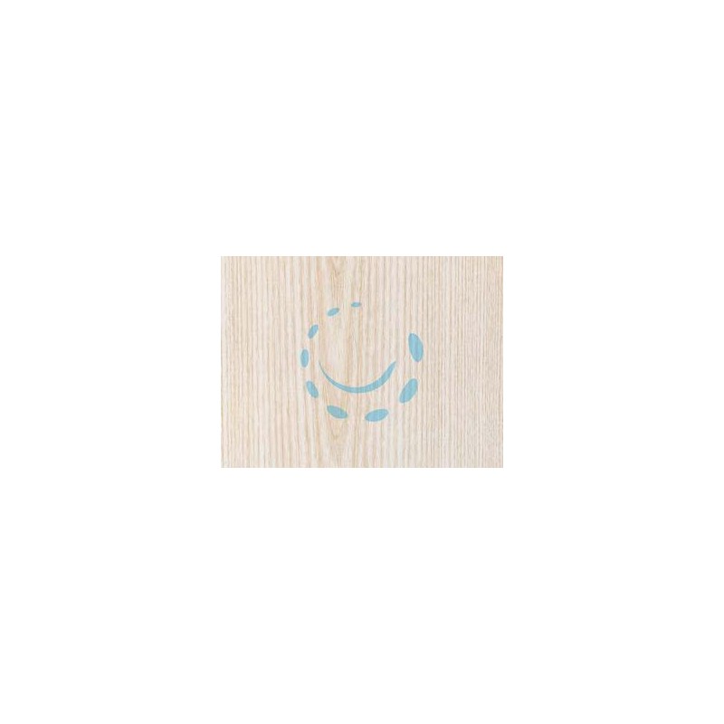 PLASTICA ADESIVA FRASSINO BIANCO (288-2228) - cm.45h. in rotoli da mt.15