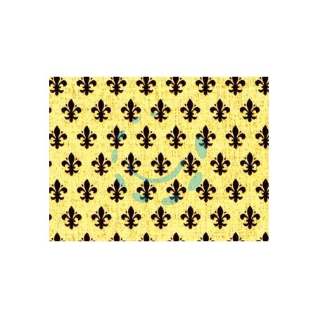PLASTICA ADESIVA GIGLIO MARRONE (280-2060) - cm.45h. in rotoli da mt.15