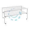 MENSOLA BAGNO CUCINA SET SOVRAPPONIBILI "SKY" - cm.47x23x26