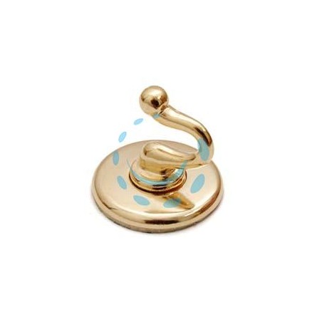 GANCI ADESIVI SMERALDO ORO - ø mm.36 