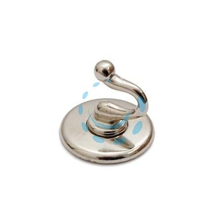 GANCI ADESIVI SMERALDO CROMO - ø mm.36 
