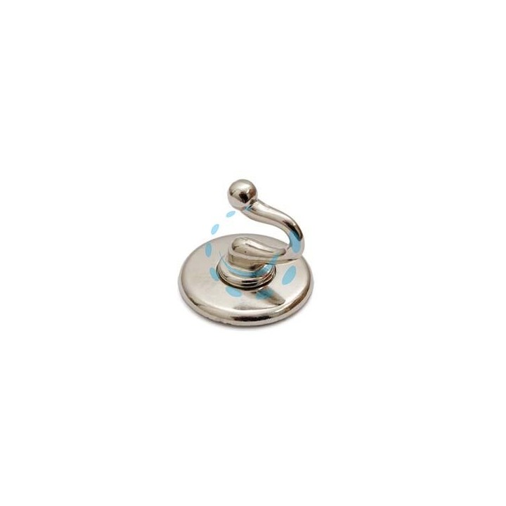 GANCI ADESIVI SMERALDO CROMO - ø mm.36 