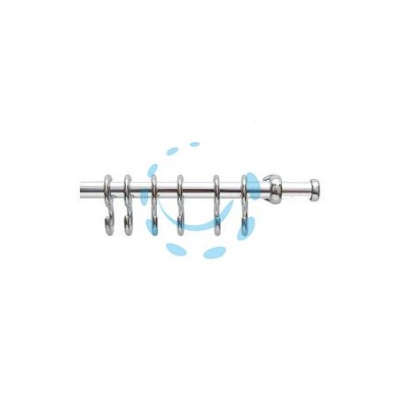 PORTAMESTOLO PRONTY CROMATO - ø mm.12xcm.100