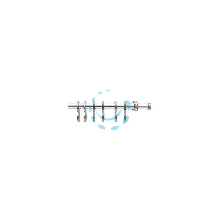 PORTAMESTOLO PRONTY CROMATO - ø mm.12xcm.100