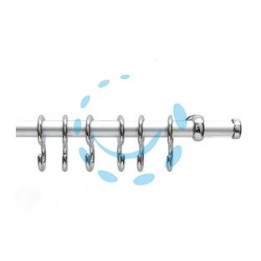 PORTAMESTOLO PRONTY SATINATO - ø mm.12xcm.100