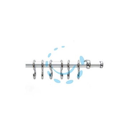 PORTAMESTOLO PRONTY SATINATO - ø mm.12xcm.100