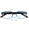 OCCHIALE LETTURA MONTATURA POLICARBONATO BLU SFUMATO B1 - diottrie +3,5 - 31Z-B1-BLU350