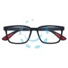 OCCHIALE LETTURA MONTATURA POLICARBONATO NERO SOFT TOUCH PR67 - diottrie +1,0 - 31Z-PR67-100