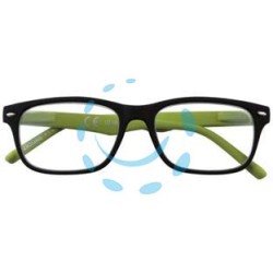 OCCHIALE LETTURA MONTATURA POLICARBONATO NERO/VERDE B3 - diottrie +2,0 - 31Z-B3-GRE200