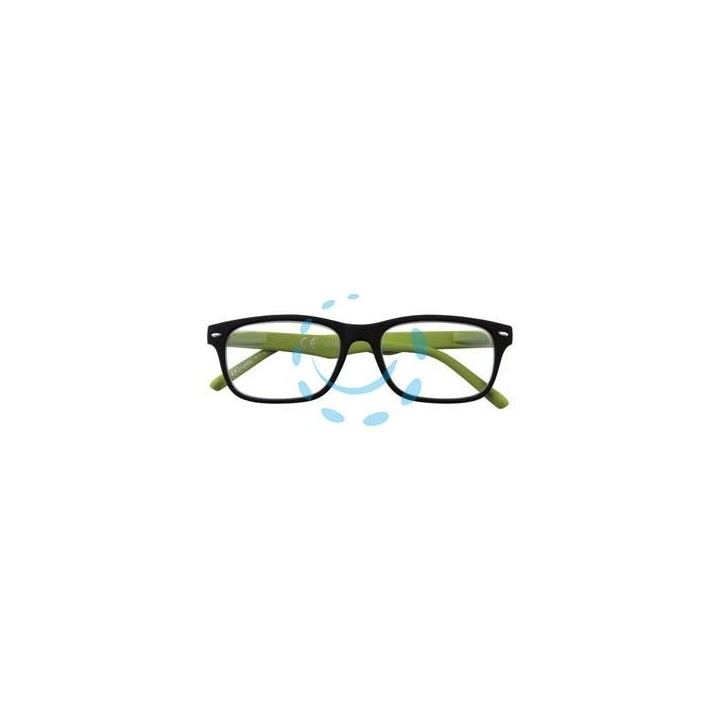 OCCHIALE LETTURA MONTATURA POLICARBONATO NERO/VERDE B3 - diottrie +3,0 - 31Z-B3-GRE300