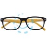 OCCHIALE LETTURA MONTATURA POLICARBONATO NERO/GIALLO B3 - diottrie +1,0 - 31Z-B3-YEL100