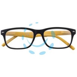 OCCHIALE LETTURA MONTATURA POLICARBONATO NERO/GIALLO B3 - diottrie +3,0 - 31Z-B3-YEL300