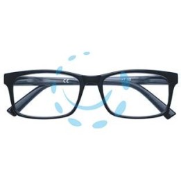 OCCHIALE LETTURA MONTATURA POLCARBONATO NERO B20 - diottrie +1,0 - 31Z-B20-BLK100