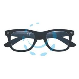 OCCHIALE LETTURA MONTATURA POLICARBONATO NERO SOFT TOUCH PR65 - diottrie +3,5 - 31Z-PR65-350