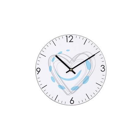 OROLOGIO MURO CUORE A MATITA - ø cm.30
