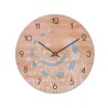 OROLOGIO MURO FIORI E LEGNO - ø cm.30