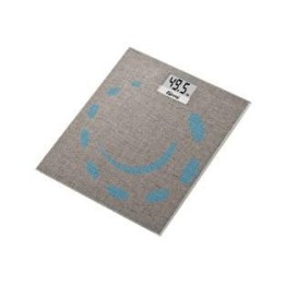 BILANCIA PESAPERSONE ELETTRONICA BP28 KG.150 VETRO TORTORA - vetro tortora effetto tessile