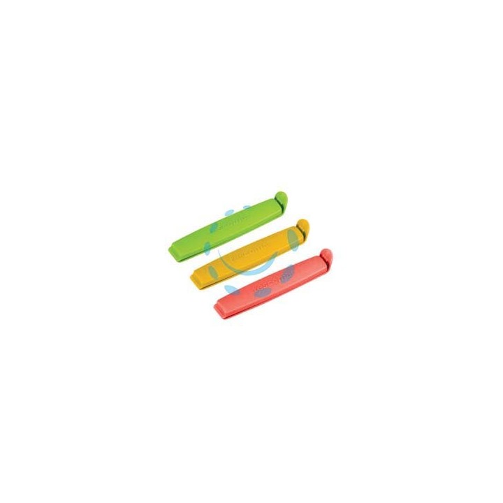 CLIP PER SACCHETTI "PRESTO" - cm.9 pz.6