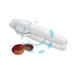 PINZA TAGLIA CASTAGNE IN PLASTICA LAMA ACCIAIO INOX "PRESTO" - cm.17x5x4h.