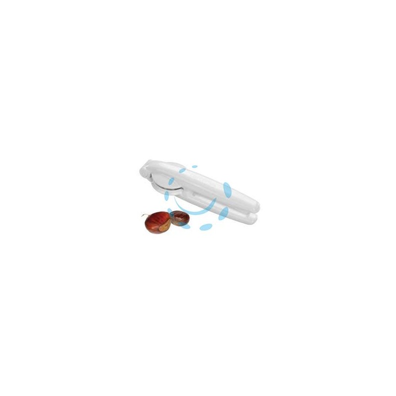 PINZA TAGLIA CASTAGNE IN PLASTICA LAMA ACCIAIO INOX "PRESTO" - cm.17x5x4h.