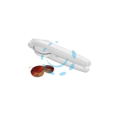 PINZA TAGLIA CASTAGNE IN PLASTICA LAMA ACCIAIO INOX "PRESTO" - cm.17x5x4h.