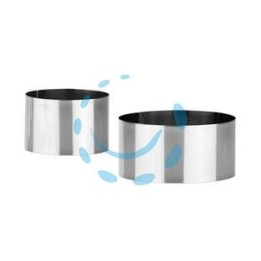 IMPIATTATORE IN ACCIAIO INOX PZ.2 "GRANDCHEF" - cm.7,5/10,5 pz.2