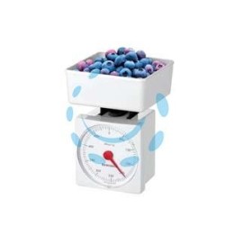 BILANCIA DA CUCINA KG.0,5 IN PLASTICA - cm.11x11x15h.