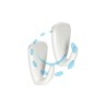 GANCIO ADESIVO GRANDE IN PLASTICA PZ.2 "PRESTO" - cm.3x4