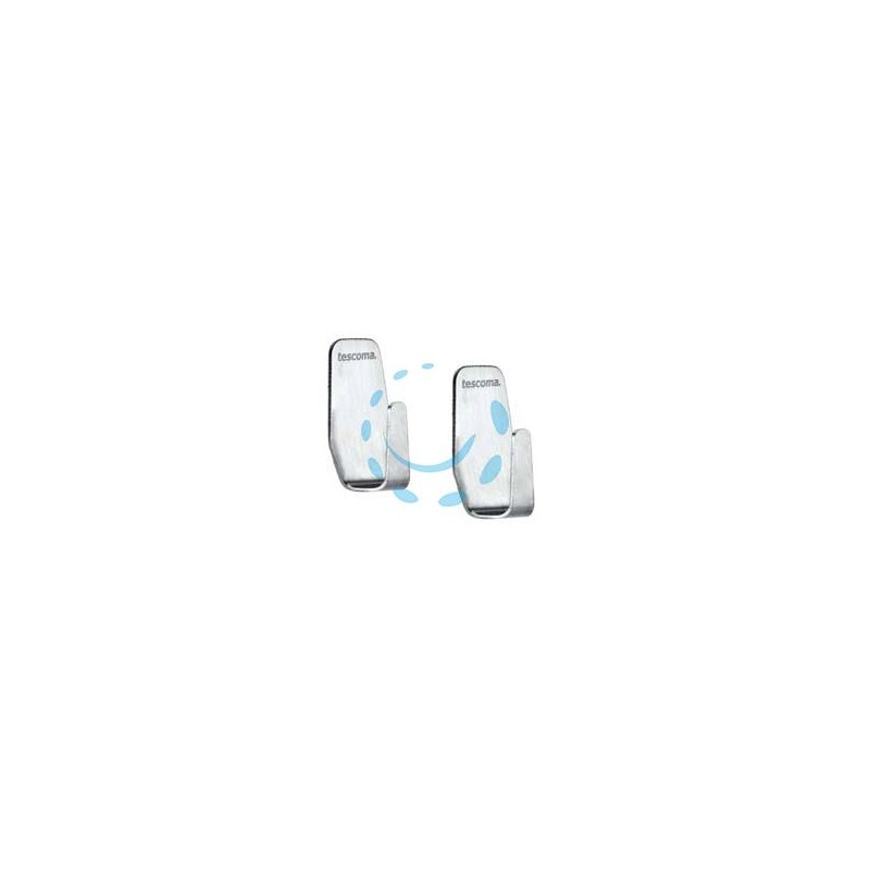 GANCIO IN ACCIAIO INOX "PRESTO" ROMBO PZ.2 - piccolo cm.2x3,5h.
