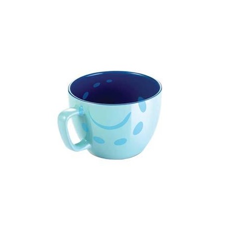TAZZA JUMBO "CREMA SHINE" AZZURRA ML.600 - ø cm.11x8,5h.