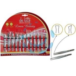 PINZETTA PER CIGLIE INOX 