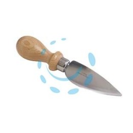 COLTELLO GRANA IN ACCIAIO INOX - 8x3,5x16h.