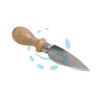 COLTELLO GRANA IN ACCIAIO INOX - 8x3,5x16h.