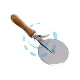 TAGLIAPIZZA IN ACCIAIO INOX - ø cm.10x25