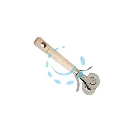 ROTELLA TAGLIA PASTA DOPPIO IN ACCIAIO INOX 