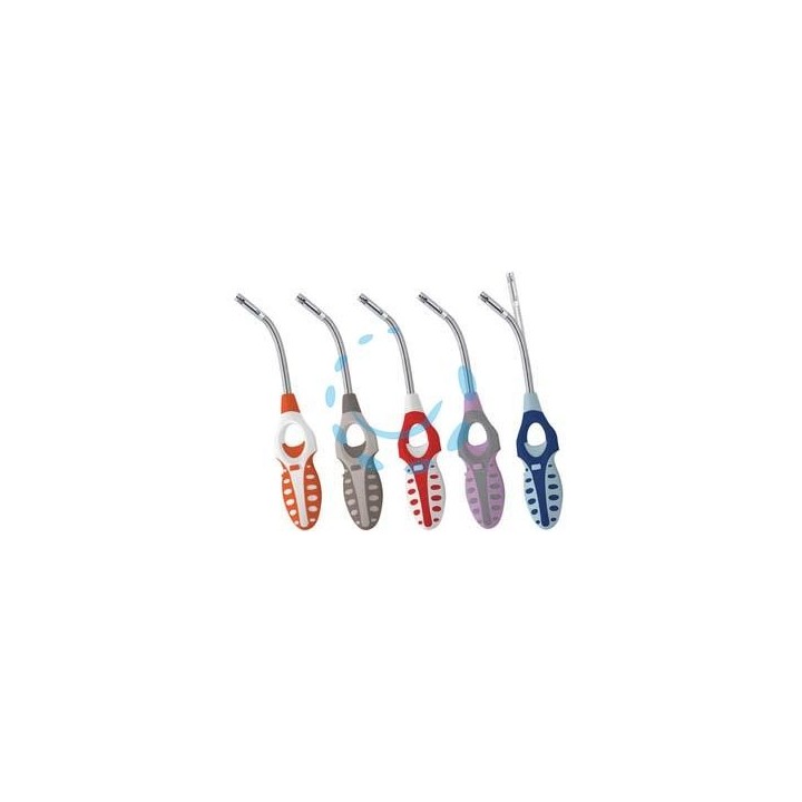 ACCENDIGAS A FIAMMA HOLE FLEX CON TUBO FLESSIBILE - cm.27, colori assortiti