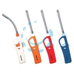 ACCENDIGAS A FIAMMA FLEX CON TUBO FLESSIBILE - colori assortiti