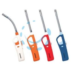 ACCENDIGAS A FIAMMA FLEX CON TUBO FLESSIBILE - colori assortiti