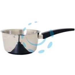 CASSERUOLA INOX CONICA MANICO IN BACHELITE - ø cm 16