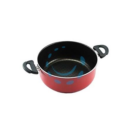 CASSERUOLA ANTIADERENTE 2 MANICI DOLOMITI - cm.24